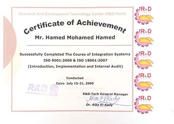 Mr. Hamed Mohamed Hamed