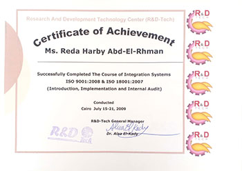 Ms. Reda Harby Abd-El Rahman